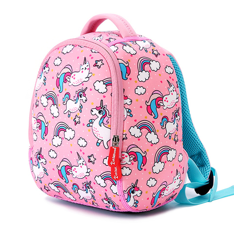 Lindo Animal niños mochilas escolares para niñas niños mochilas jardín de infantes moda unicornio niños bolso Mochila Infantil ► Foto 1/6