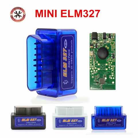 Mini interfaz ELM327 Bluetooth V2.1 OBD2, herramienta de diagnóstico automático que funciona en par Android/PC v 2,1 adaptador BT ► Foto 1/6