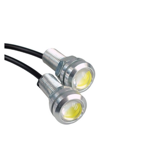 2 unids/lote 7W 18MM Led ojo de águila día aparcamiento fuente de luz Auto de invertir la señal bombilla para lámparas de luces de alta potencia ► Foto 1/4