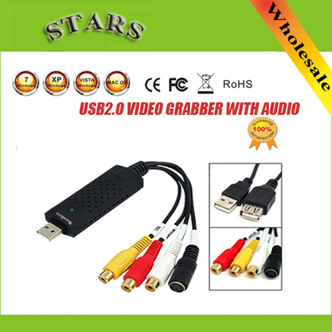USB 2.0 tarjeta de vídeo adaptador Grabber captura de chipset stk1160 para TV VHS DVD al convertidor de apoyo USB Ventanas ► Foto 1/6
