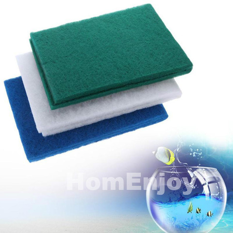 Filtro bioquímico esponja para acuario, almohadilla filtrante de algodón para cultivar bacterias, Flexible y de corte fácil, 90x30x2cm ► Foto 1/1