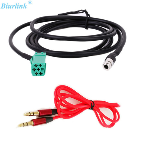 Biurlink 3,5 MM Jack AUX-IN Mini ISO 6PIN Cable para Renault-actualización-lista de Radio ► Foto 1/6