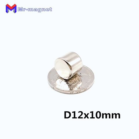 50 Uds. Imán 12x10mm diámetro 12mm x 10mm 12x10 imán 12*10 N35 arte Craft refrigerador D12x10mm imán D12 * 10mm ► Foto 1/6