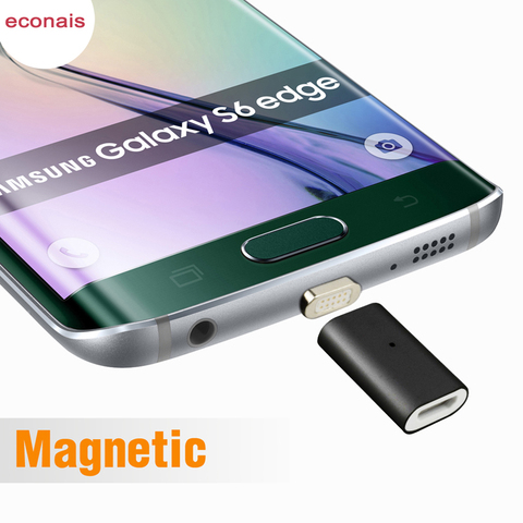 Adaptador econais Android Micro USB 2,0 para Samsung Huawei Honor Sony Nubia, cargador magnético para XIAOMI ONE PLUS LG Lenovo ZTE ► Foto 1/6