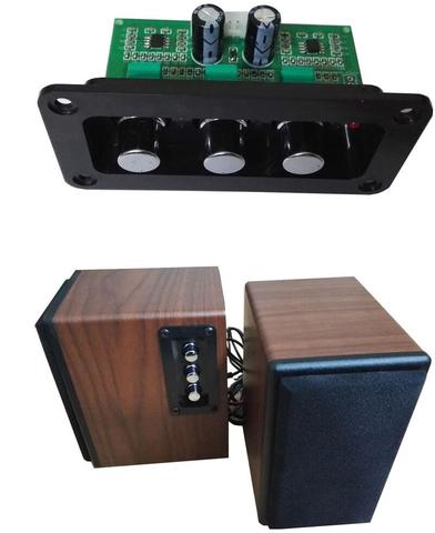 NE5532 HIIF estéreo sin pérdidas Audio 2,0 Treble bajo ajuste de tono placa para amplificador de potencia Digital altavoz con Panel ► Foto 1/6