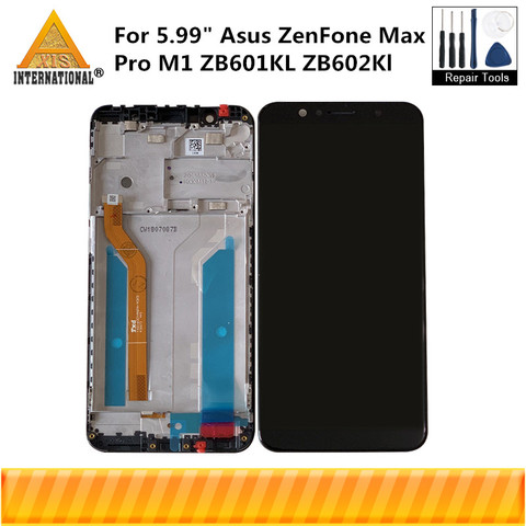 Pantalla LCD de 5,99 pulgadas para ASUS ZenFone Max Pro M1 ZB601KL ZB602KL, marco de Digitalizador de Panel táctil ► Foto 1/6