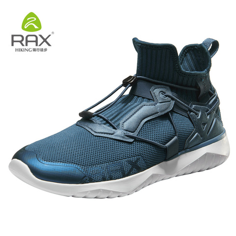 Rax 2022 Otoño Invierno zapatillas mujer hombres tejido superior transpirable Deporte Zapatos gruesos Zapatos altos para correr para hombres women479 ► Foto 1/6