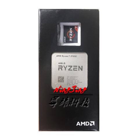 AMD Ryzen 7 3700X R7 3700X3,6 GHz ocho núcleos procesador de CPU de rosca 7NM L3 = 32 M 100-000000071 enchufe AM4 nuevo pero sin ventilador ► Foto 1/2
