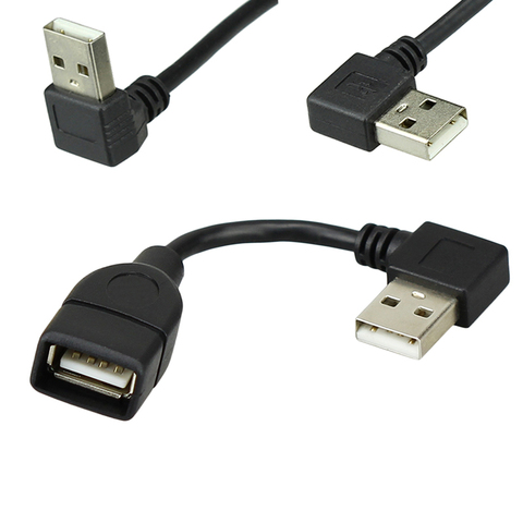 Cable adaptador de extensión USB 2,0 A macho A hembra, 10cm, 20cm ► Foto 1/6