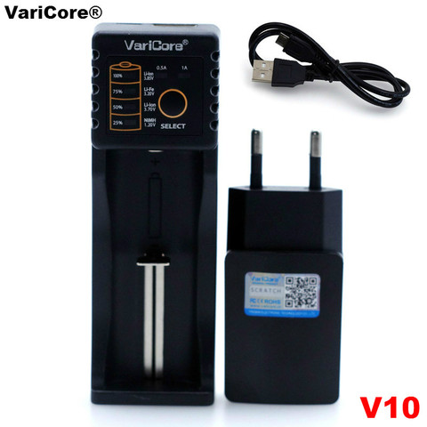 VariCore U4 V10 V20I 1,2 V/3,2 V/3,7 V/4,25 V 18650/26650/18350/16340/18500/ 26500/14500 AA AAA NiMH cargador de batería de litio ► Foto 1/6