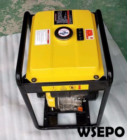 WSE-4KW generador de carga de batería de CC diésel aplicado para aire acondicionado de coche/camión, juego de generador de CA de 24V con Manual/Estart ► Foto 1/1