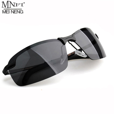 MNFT-gafas de sol polarizadas para hombre, lentes de medio marco para pesca y deportes al aire libre ► Foto 1/3