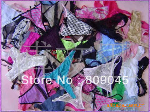 Ropa interior sexy para mujer, lencería, bikini, lencería, pantalones, Tanga, ropa íntima, DZ0236-36pcs ► Foto 1/1