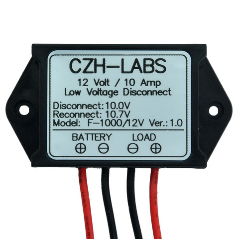 Módulo de desconexión de bajo voltaje LVD, 12V, 10A, protección/larga duración de la batería ► Foto 1/5