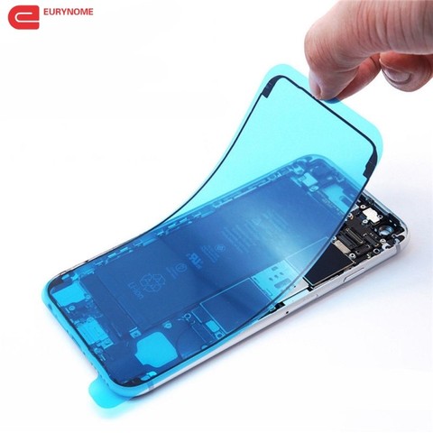 Pegatina adhesiva impermeable para IPhone X XS MAX XR 6 6s 7 8 plus LCD pantalla marco bisel sello cinta pegamento adhesivo 3M piezas de reparación ► Foto 1/6