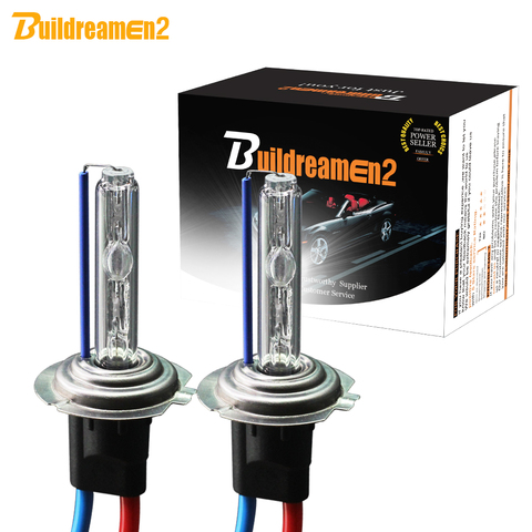 Buildreamen2 H1 H3 H7 H8 H9 H11 9005 HB3 9006 HB4 880 881 55 W HID Xenon bombilla 12 V faro antiniebla para coche 3000 K 4300 K 6000 K 8000 K ► Foto 1/6