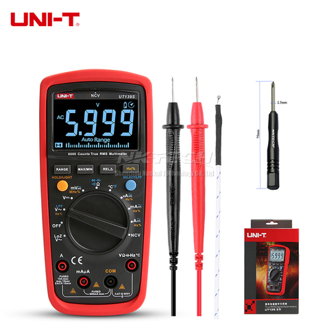 UNI-T UT139C UT139B UT139C Digital Multimeter Auto Range True RMS Meter Handheld Tester 6000 Count Temperature +original box ► Foto 1/6