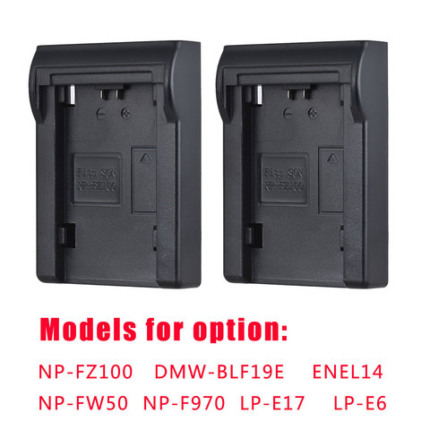Andoer 2 piezas NP-FZ100 placa de la batería para Neweer Andoer Dual/Canal Cuatro cargador de batería para Sony A7III A9 A7RIII a7SIII ► Foto 1/6