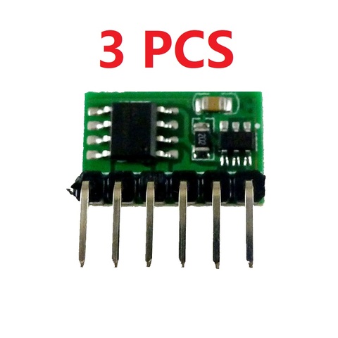 Módulo de interruptor de gatillo de bloqueo automático para Motor Arduino, 3 uds., 2,5 V-6V, 6A, chanclas, biestable, placa de pruebas, MCU ► Foto 1/6