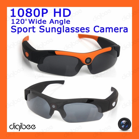 Gafas de sol polarizadas con cámara HD 1080P y gran angular, lentes inteligentes para deporte de ciclismo al aire libre, Mini DV DVR ► Foto 1/6