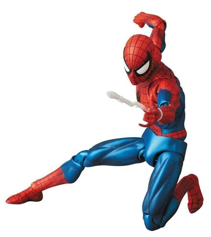 Figuras de acción de Marvel, Spider Man Mafex 075, the Amazing SpiderMan,  cómic, Ver articulaciones, figuras en miniatura de juguete móviles, 16cm -  Historial de precios y revisión | Vendedor de AliExpress -
