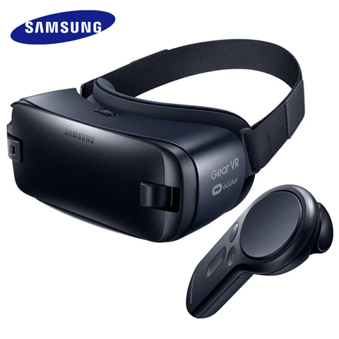 100% Original Samsung Gear VR 4,0 3D gafas VR 3D caja para Samsung Galaxy S8 S9 S8 + Note7 nota 5 S7 S7 borde S6 teléfonos inteligentes ► Foto 1/6