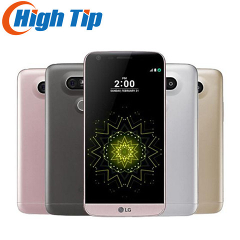 LG Original desbloqueado G5 4G LTE teléfono móvil huella dactilar Quad Core 4G RAM 32G ROM 5,3