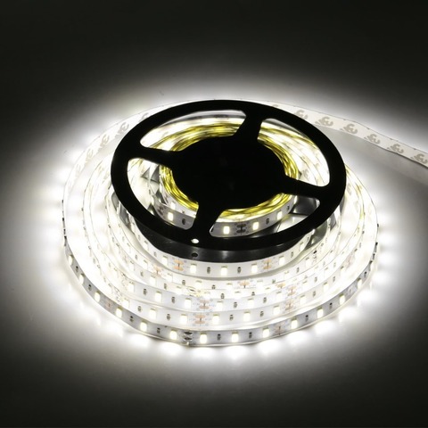 Tanbaby LED Luz de tira 5630 DC12V 5 M 300led 6 W/m 5730 Flexible barra de luz de alto brillo no impermeable interior de la decoración del hogar ► Foto 1/6