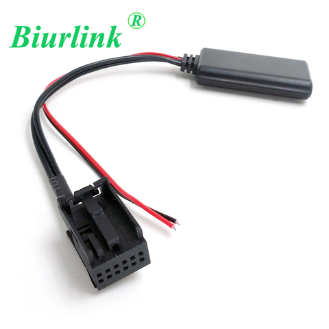 Biurlink 6000CD música Bluetooth Adaptador de Audio Bluetooth AUX-IN Cable para Ford Focus Mk2 Mondeo C-Max S-Max 6000 CD ► Foto 1/6
