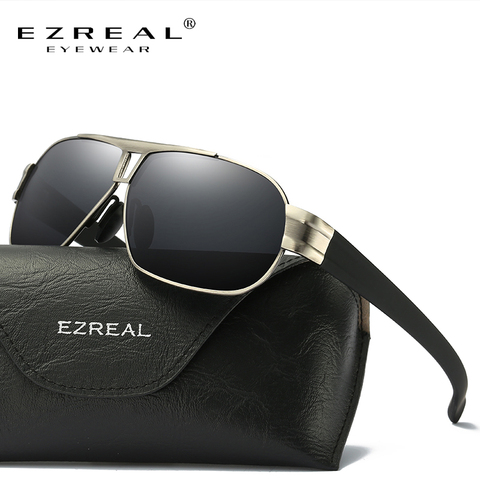 EZREAL-gafas De Sol polarizadas para hombre y mujer, lentes De Sol masculinas De gran tamaño para conducir, con caja, 8516 ► Foto 1/1