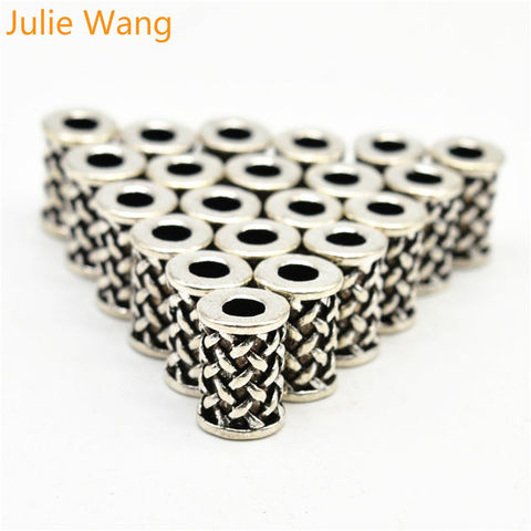 Julie Wang 5 uds cuentas rúnicas vikingas accesorio de DIY encantos pulseras COLLAR COLGANTE conclusiones vikingos runa barba de fabricación de la joyería ► Foto 1/6