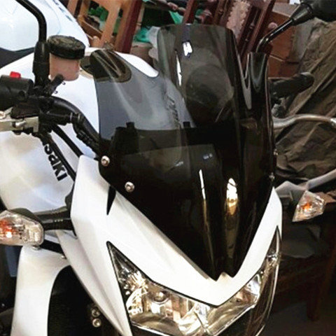 Parabrisas de motocicleta con soporte de alta calidad para Kawasaki Z750, Z750R, Z 750, 2007-2008-2009-2010-2011-2012 ► Foto 1/6