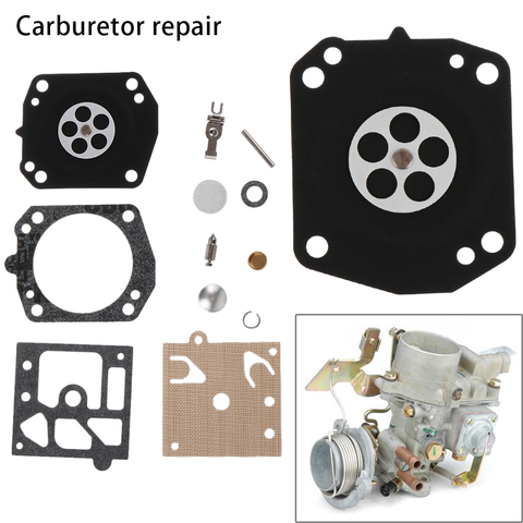 1 Set para Walbro K22-HDA Kit de reparación de carburador eco Sierra Junta aguja diafragma Homelite Trimmer de piezas de repuesto ► Foto 1/6