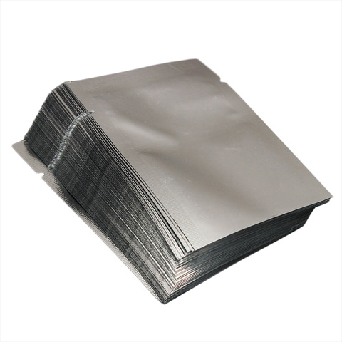 Bolsas de almacenamiento selladas con calor para alimentos, sellador al vacío de aluminio de calidad alimentaria, 100 Uds., XH8Z ST05 ► Foto 1/6