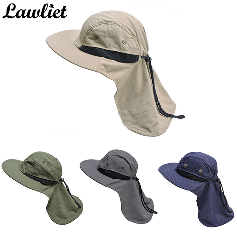 Sombrero de Sol para hombre y mujer, sombrilla de pesca, sombrero de verano para escalada, montaña, jungla, senderismo, protección UV ► Foto 1/6