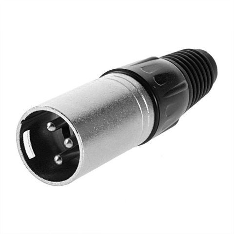 2022 nueva llegada caliente 1 unid tipo Mic micrófono XLR macho 3-Pin conector de Cable de Audio de soldadura nuevo ► Foto 1/6