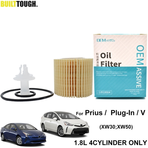 Filtro de aceite para Toyota Prius XW30 XW50 2010, 2011, 2012, 2013, 2014, 2015, 2016, 2017, 2022 1.8L I4 2ZR-FXE motor 04152-YZZA6 ► Foto 1/6