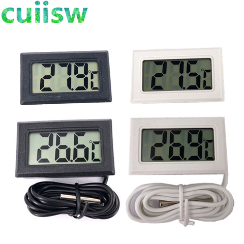 Termómetro Digital LCD de 1 Uds para la temperatura del congelador-termómetro de nevera de 50 ~ 110 grados ► Foto 1/6