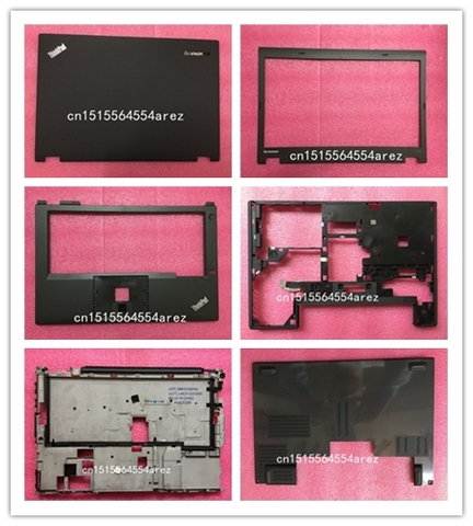Nuevo portátil Original Lenovo ThinkPad T440P LCD trasero/bisel LCD/reposamanos/cubierta inferior Base/cubierta de memoria/soporte de soporte AP0SQ000100 ► Foto 1/6