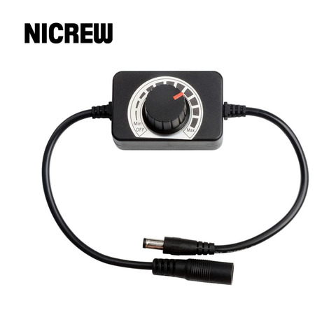Nicrew 12-24 V regulador modulador para acuario luz LED lámpara LED inteligente iluminación oscurecimiento controlador ► Foto 1/6