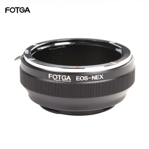 FOTGA anillo adaptador para Canon EOS EF lente a Sony E montaje NEX-3 NEX-7 6 5N A7R II III A6300 a6500 ► Foto 1/6