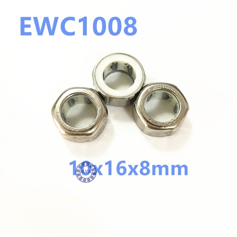 EWC1008-rodamiento de una vía de acero inoxidable, 10x16x8mm, rodamiento de equipo de pesca EWC1008 ► Foto 1/1
