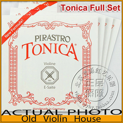 Cuerdas de Violín de nailon Pirastro tonica, nueva fórmula, juego completo, Hecho en Alemania, producto en oferta, 412022 ► Foto 1/2