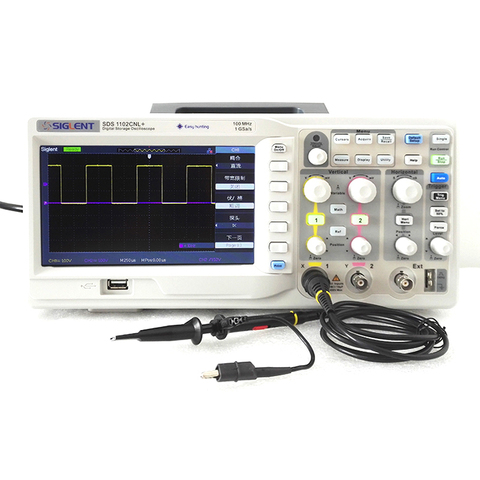 Osciloscopio Digital SIGLENT SDS1102CNL 100MHz 2CH dispositivo USB ► Foto 1/4