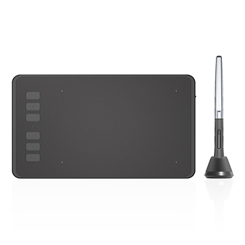 HUION-Tableta digital H640P ultraligera, 6x4 pulgadas, gráfica de dibujo, tableta para juego OSU con batería ► Foto 1/6