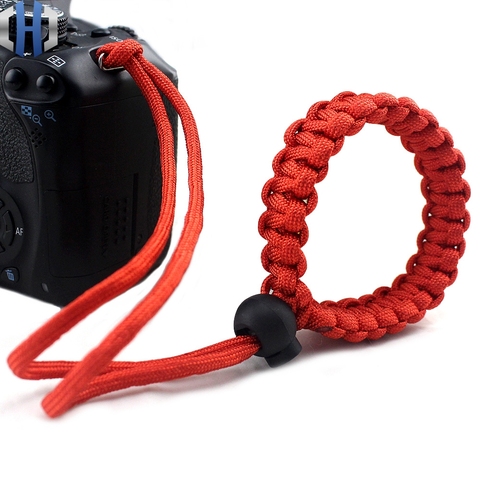 Cuerda para cámara fotográfica al aire libre, accesorios de personalidad, pulsera de supervivencia, cámara Digital, pulsera SLR, EDC ► Foto 1/6