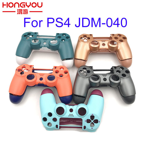 Reemplazo completo shell y botones mod kit jds 040 para DualShock 4 PS4 PlayStation 4 Pro cubierta delgada del controlador caso ► Foto 1/6