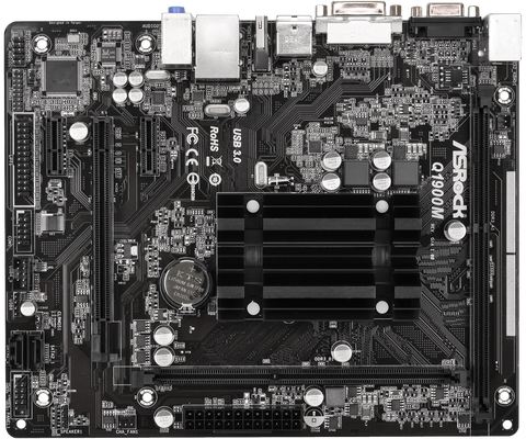 Usado, ASRock Q1900M integrado J1900 quad-core CPU, DDR3 de baja potencia ► Foto 1/6