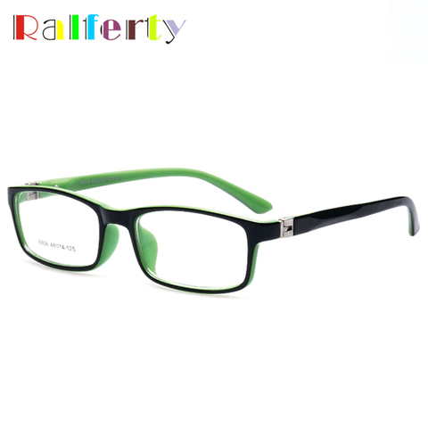 Ralferty-Montura de gafas ópticas para niños y niñas, gafas de prescripción de miopía, cuadradas, para estudiantes, 8804o ► Foto 1/6