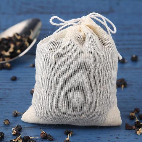 Bolsas de té vacías con filtro de cuerda para hierbas, Té suelto, aromatizante, accesorios de cocina, 20 unids/lote ► Foto 1/6